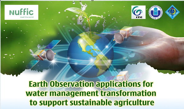 Earth Observation applications for water management transformation to support sustainable agriculture